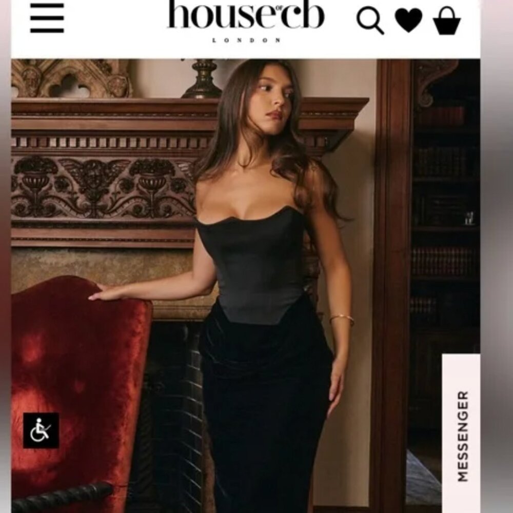 PERSEPHONE BLACK VELVET STRAPLESS DRESS